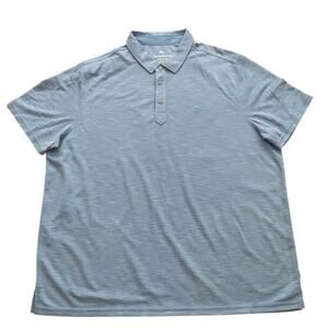 Tommy Bahama Mens 3XL Blue Polo Shirt